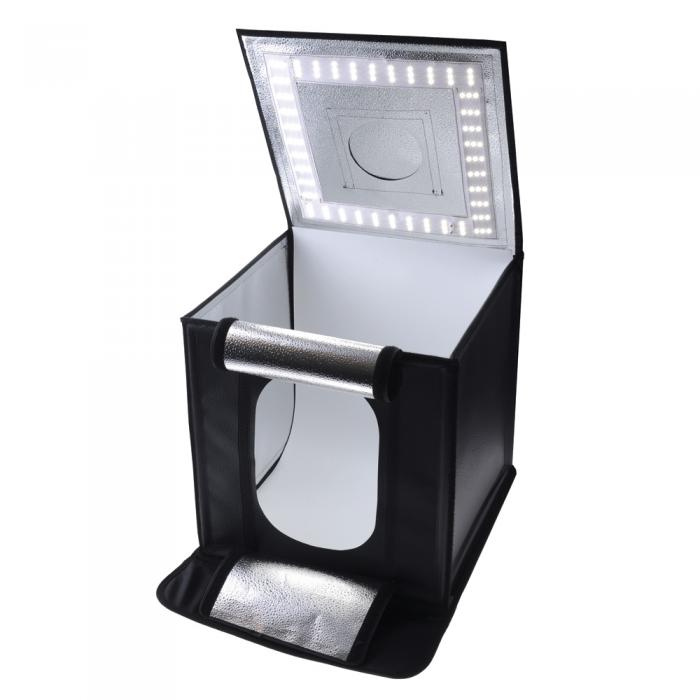 New products - Caruba Portable Photocube LED 70x70x70cm Dimbaar - quick order from manufacturer