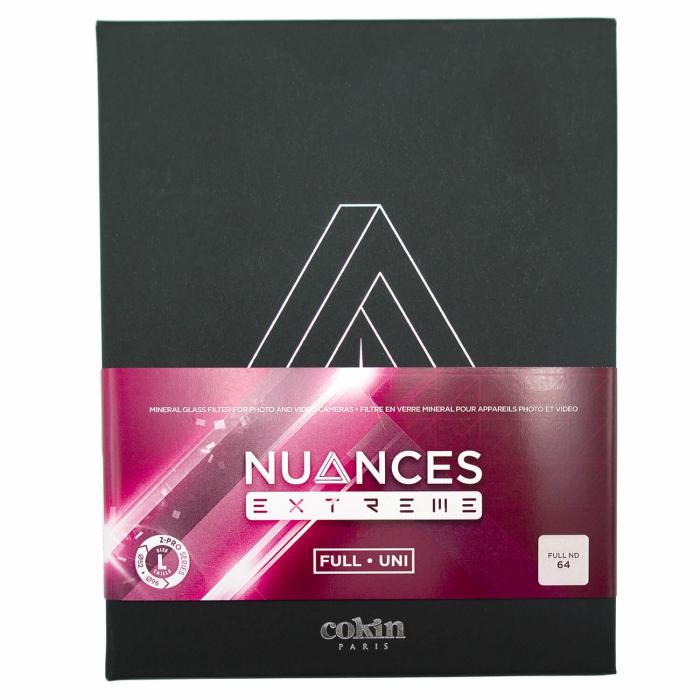Square and Rectangular Filters - Cokin NUANCES Extreme ND64 - 6 f-stops Z serie - quick order from manufacturer