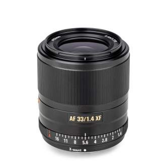 Lenses - Viltrox FX-33 F1.4 AF Fuji X-Mount Black - quick order from manufacturer