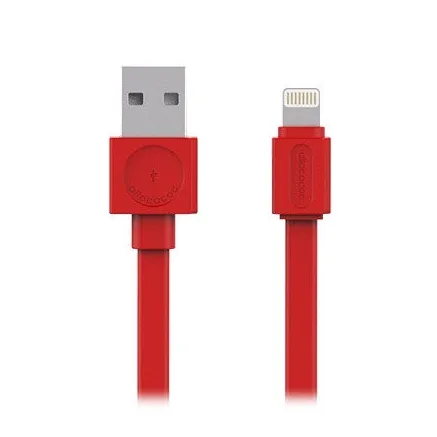 Allocacoc USBcable | Lightning Basic Rood 10451RD/LGHTBC