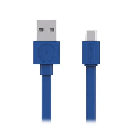 Allocacoc USBcable | microUSB Basic Blauw 10452BL/USBMBC