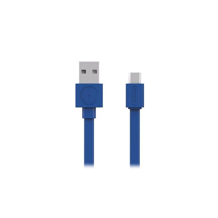 AC adapteri, strāvas vadi - Allocacoc USB kabelis microUSB Basic Blue - ātri pasūtīt no ražotāja