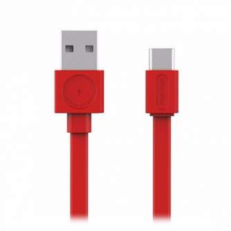 AC adapteri, strāvas vadi - Allocacoc USB kabelis USB-C Basic Red - ātri pasūtīt no ražotāja