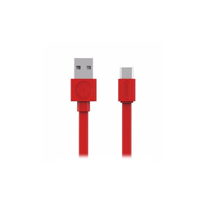 AC адаптеры, кабель питания - Allocacoc USBcable USB-C Basic Red - быстрый заказ от производителя