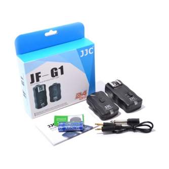 Radio palaidēji - JJC JF-G1 Wireless 3-in-1 Flash trigger - ātri pasūtīt no ražotāja