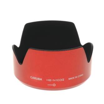 Lens Hoods - Caruba HB-N103 II Red (MENZ) - quick order from manufacturer