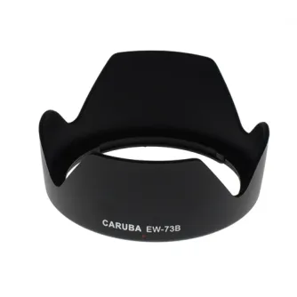 Lens Hoods - Caruba EW-73B Sun Hood for Canon EF-S 10-22mm 17-85mm 18-135mm - quick order from manufacturer
