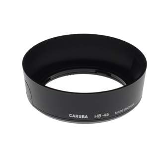 Lens Hoods - Caruba HB-45 Black - quick order from manufacturer