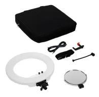Sortimenta jaunumi - Caruba Round Vlogger 18 inch LED Set PRO with Bag - White - ātri pasūtīt no ražotājaSortimenta jaunumi - Caruba Round Vlogger 18 inch LED Set PRO with Bag - White - ātri pasūtīt no ražotāja