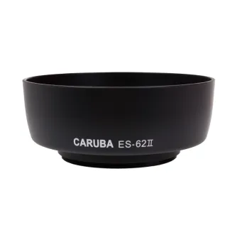 Lens Hoods - Caruba ES-62II Black Sun Hood for Canon EF 50mm - quick order from manufacturer