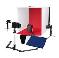 Gaismas kastes - Caruba Portable Photostudio 40x40x40cm with Separate LED Bulbs - ātri pasūtīt no ražotājaGaismas kastes - Caruba Portable Photostudio 40x40x40cm with Separate LED Bulbs - ātri pasūtīt no ražotāja