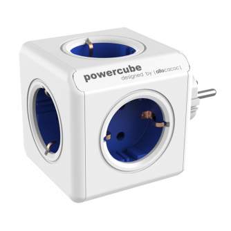 AC адаптеры, кабель питания - Allocacoc PowerCube Original Blue - быстрый заказ от производителя