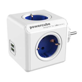 AC адаптеры, кабель питания - Allocacoc PowerCube Original USB Blauw - быстрый заказ от производителя