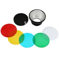 Gaismas veidotāji - Godox Standard Reflector and color gels for AD300Pro (AD-R14) - ātri pasūtīt no ražotājaGaismas veidotāji - Godox Standard Reflector and color gels for AD300Pro (AD-R14) - ātri pasūtīt no ražotāja
