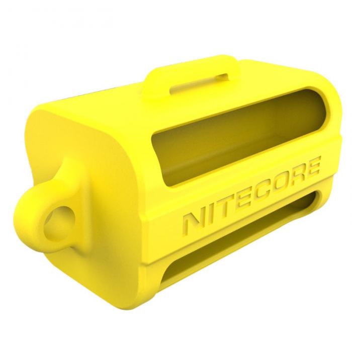 Sortimenta jaunumi - Nitecore NBM40 18650 Yellow Silicone Holder - ātri pasūtīt no ražotāja
