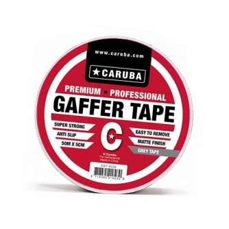 Citi studijas aksesuāri - Caruba Gaffer Tape 50mtr x 5cm Grey - быстрый заказ от производителя