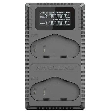 Nitecore UCN4 Pro USB camera charger voor Canon UCN4PRO