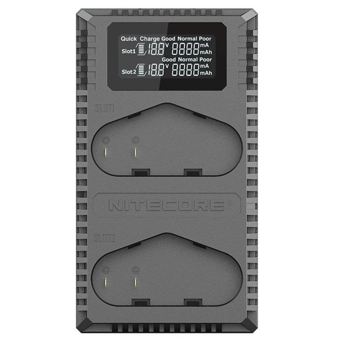 New products - Nitecore UCN4 Pro USB camera charger voor Canon - quick order from manufacturer