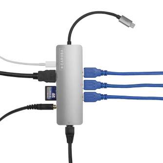 Sortimenta jaunumi - Caruba Premium 9-in-1 USB-C Hub Space Grey - ātri pasūtīt no ražotāja
