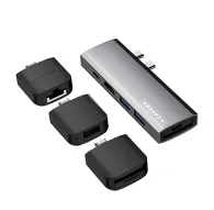 Docks & HUB - Caruba Multi-Functional 9-in-1 USB-C Hub Space Grey - quick order from manufacturerDocks & HUB - Caruba Multi-Functional 9-in-1 USB-C Hub Space Grey - quick order from manufacturer