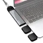 Docks & HUB - Caruba Multi-Functional 9-in-1 USB-C Hub Space Grey - ātri pasūtīt no ražotāja