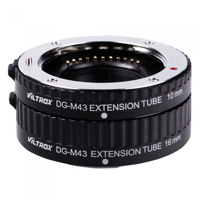 Sortimenta jaunumi - Viltrox DG-M43 (10mm/16mm) Automatic Extension Tube - m43 - ātri pasūtīt no ražotāja