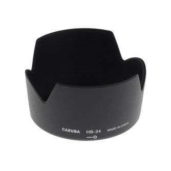 Lens Hoods - Caruba HB-34 Black - quick order from manufacturer