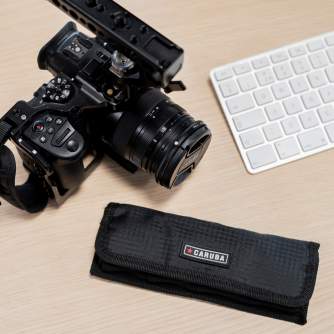 Сумки для фотоаппаратов - Caruba Battery Holder Pro 4 pieces Black - быстрый заказ от производителя