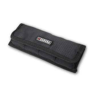 Camera Bags - Caruba Battery Holder Pro 4 pieces Black - quick order from manufacturer