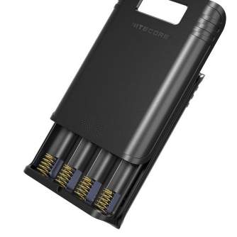 Sortimenta jaunumi - Nitecore F4 Four-Slot Flexible Power Bank/ Battery Charger + Power Bank. - ātri pasūtīt no ražotāja