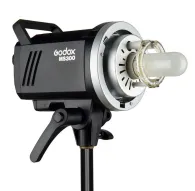 Studio Flashes - Godox MS300 200Ws Studio Flash with Bowens Mount - quick order from manufacturerStudio Flashes - Godox MS300 200Ws Studio Flash with Bowens Mount - quick order from manufacturer
