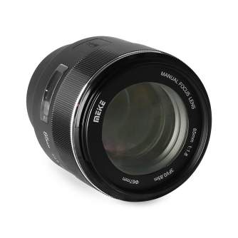 Objektīvi - Meike 85mm f/1.8 MF Sony E-Mount - ātri pasūtīt no ražotāja