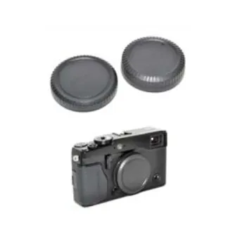 Kameru aizsargi - Caruba Rear Lens and Body Cap for Fuji X-Mount - ātri pasūtīt no ražotāja