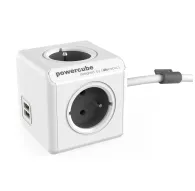 AC adapteri, strāvas vadi - Allocacoc PowerCube pagarināts USB pelēks 1,5 m kabelis (FR) - ātri pasūtīt no ražotājaAC adapteri, strāvas vadi - Allocacoc PowerCube pagarināts USB pelēks 1,5 m kabelis (FR) - ātri pasūtīt no ražotāja