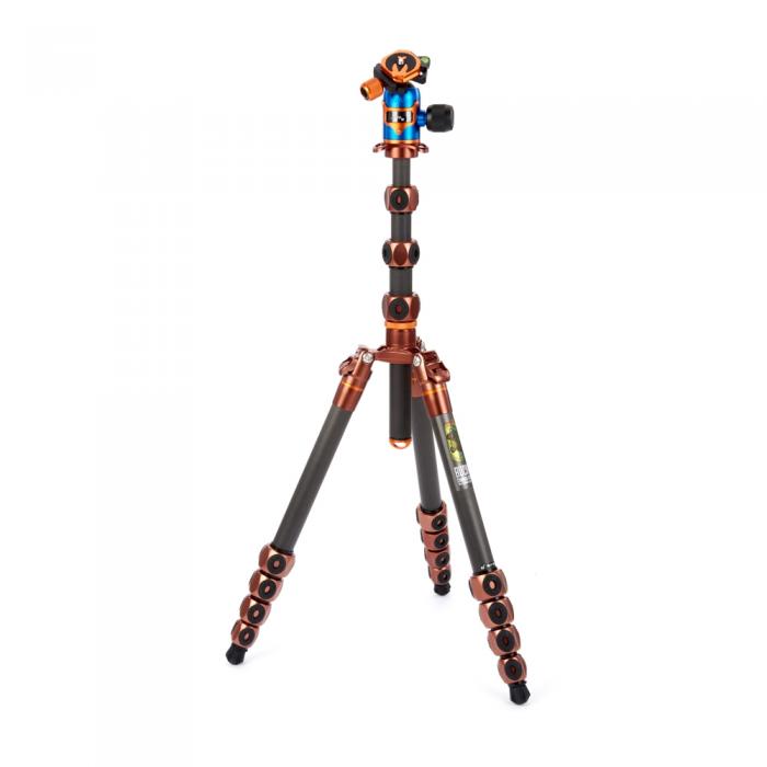 Мини штативы - 3 Legged Thing Legends Bucky Tripod with AirHed VU Bronze - быстрый заказ от производителя