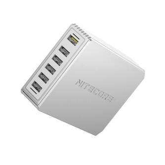 New products - Nitecore UA66Q: 6-Port USB Desktop Adapter - quick order from manufacturer