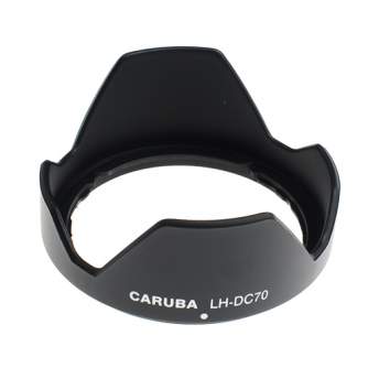 Lens Hoods - Caruba LH-DC70 Black - quick order from manufacturer