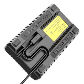 New products - Nitecore UHX1 Pro: 2 Slots USB Quick Charger For Hasselblad camera: X1D II 50 C & X1D 50C - quick order from manufacturer
