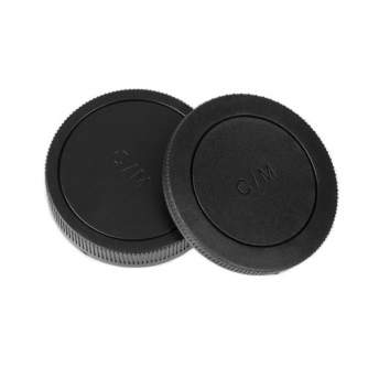 Camera Protectors - Caruba Rear Lens and Body Cap for Canon EOS M - quick order from manufacturer
