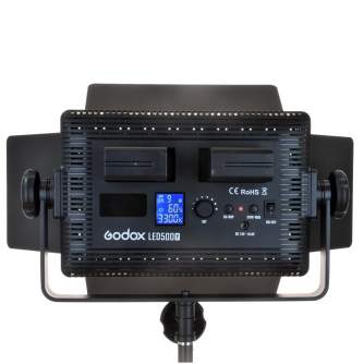 LED панели - Godox LED 500W Daylight with Barndoor - быстрый заказ от производителя