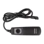 Caruba remote control for Sony RM-L1AM type 1, black with 1m cable, circular button, tripod compatible