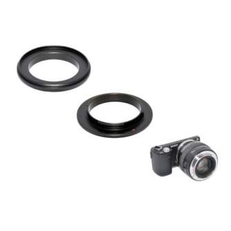 Objektīvu adapteri - Caruba Reverse Ring Sony NEX - 55mm - ātri pasūtīt no ražotāja