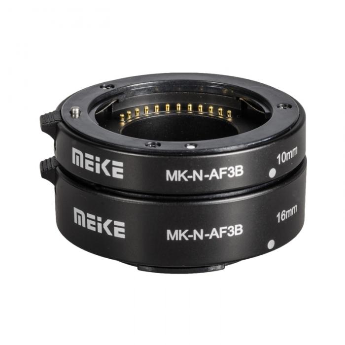 Макро - Meike Extension Tube Set Eco Nikon 1 MK N AF3 B - быстрый заказ от производителя