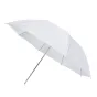 Umbrellas - Caruba Flash Umbrella Transparent White 109 cm - quick order from manufacturer Best choise selected by experts