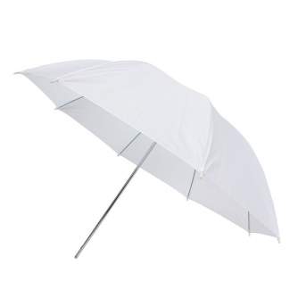 Foto lietussargi - Caruba Flash Umbrella Transparent White 109 cm - ātri pasūtīt no ražotāja