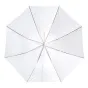 Umbrellas - Caruba Flash Umbrella Transparent White 109 cm - quick order from manufacturer Best choise selected by experts