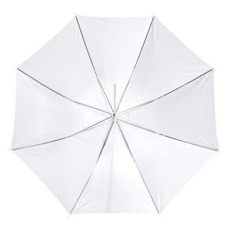 Foto lietussargi - Caruba Flash Umbrella Transparent White 109 cm - ātri pasūtīt no ražotāja