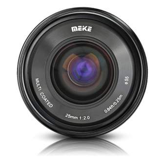Objektīvi - Meike MK-25mm F2.0 Nikon 1-mount - ātri pasūtīt no ražotāja