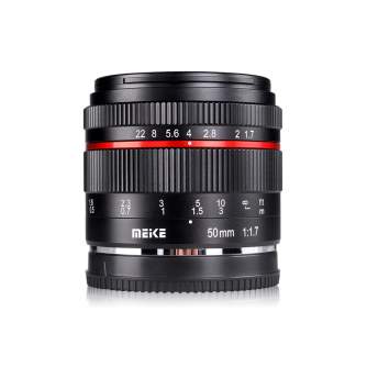 Lenses - Meike MK-50mm F1.7 Canon M-mount - quick order from manufacturer