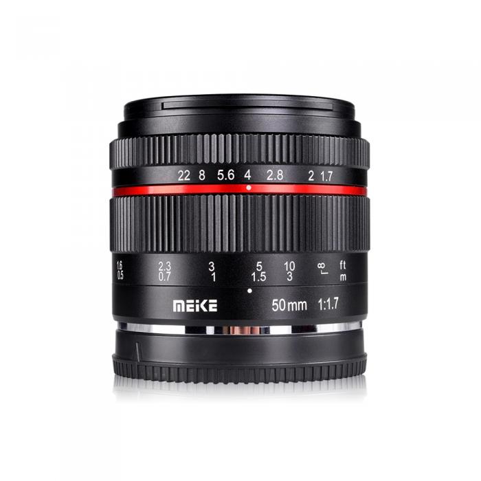 Lenses - Meike MK-50mm F1.7 Canon M-mount - quick order from manufacturer